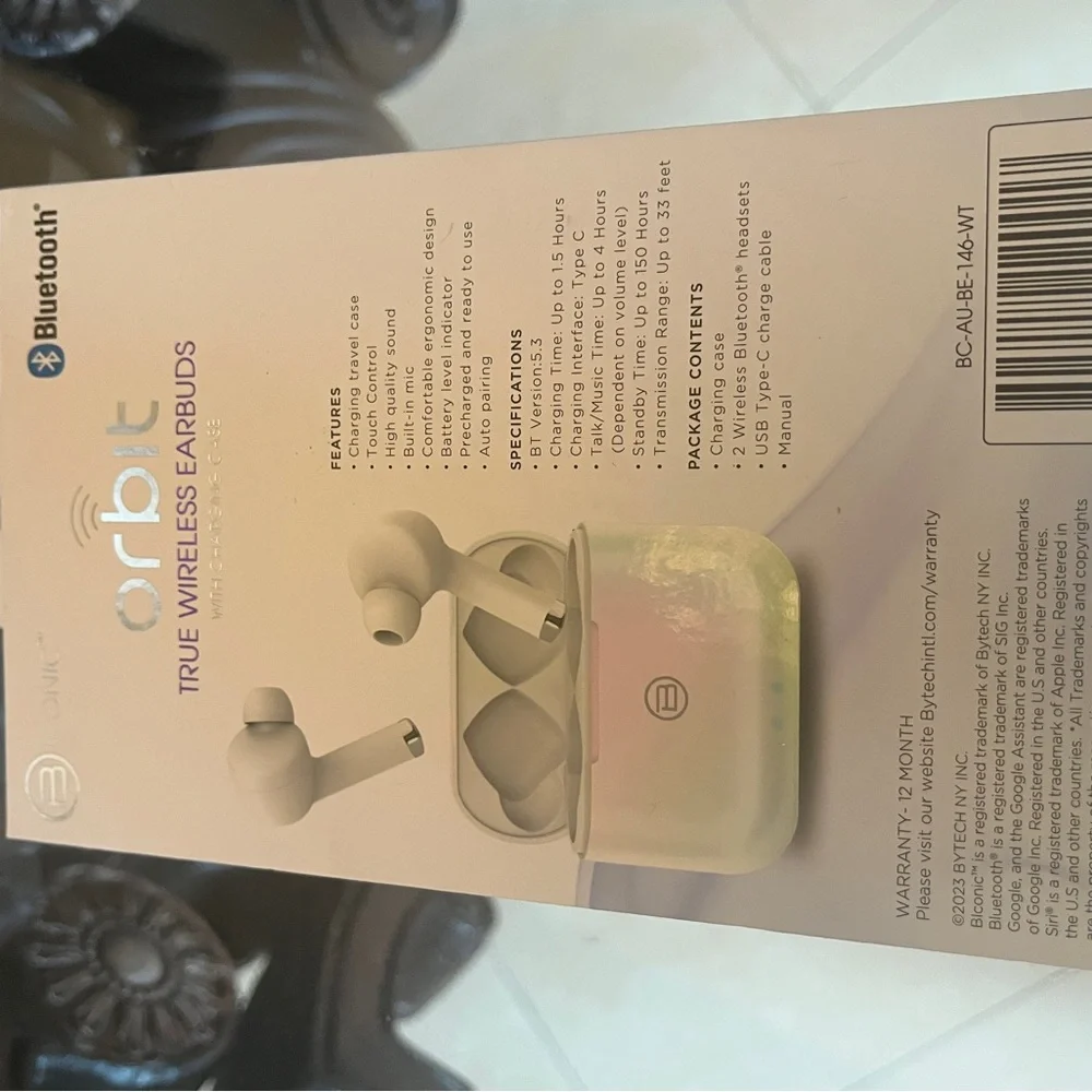True Wireless Earbuds - White